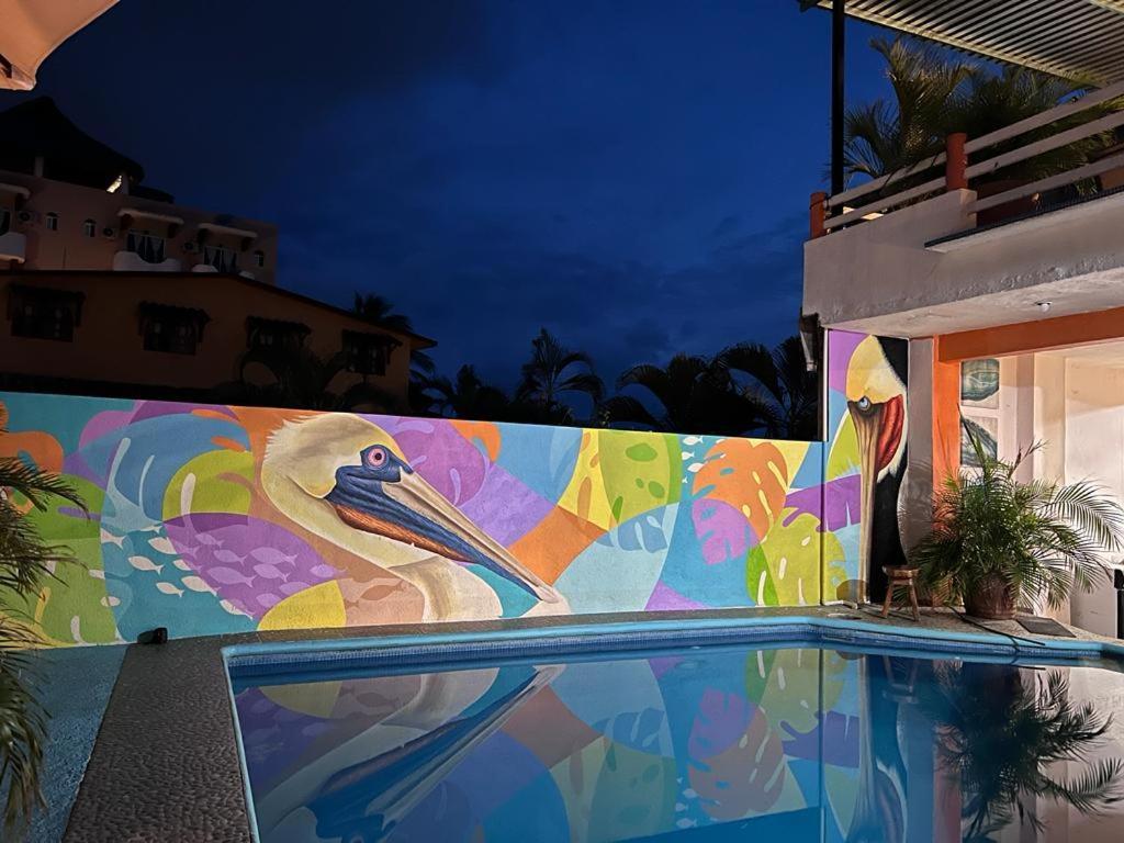 Casa Piedra Parada Puerto Escondido  Eksteriør billede