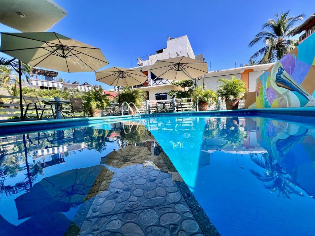 Casa Piedra Parada Puerto Escondido  Eksteriør billede