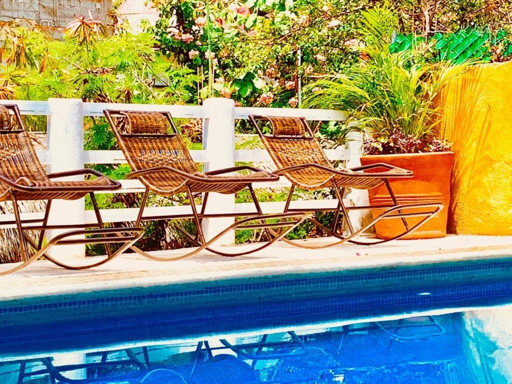Casa Piedra Parada Puerto Escondido  Eksteriør billede