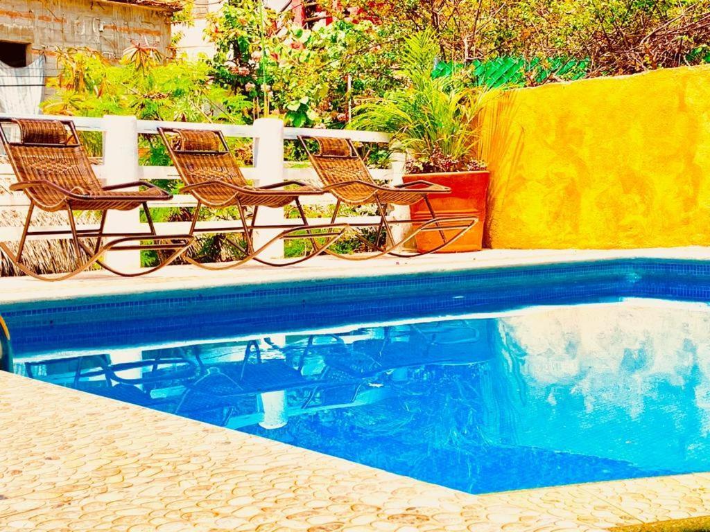 Casa Piedra Parada Puerto Escondido  Eksteriør billede